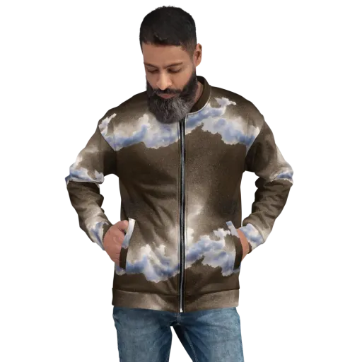 Cloudbreak Terrain on a Bomber Jacket