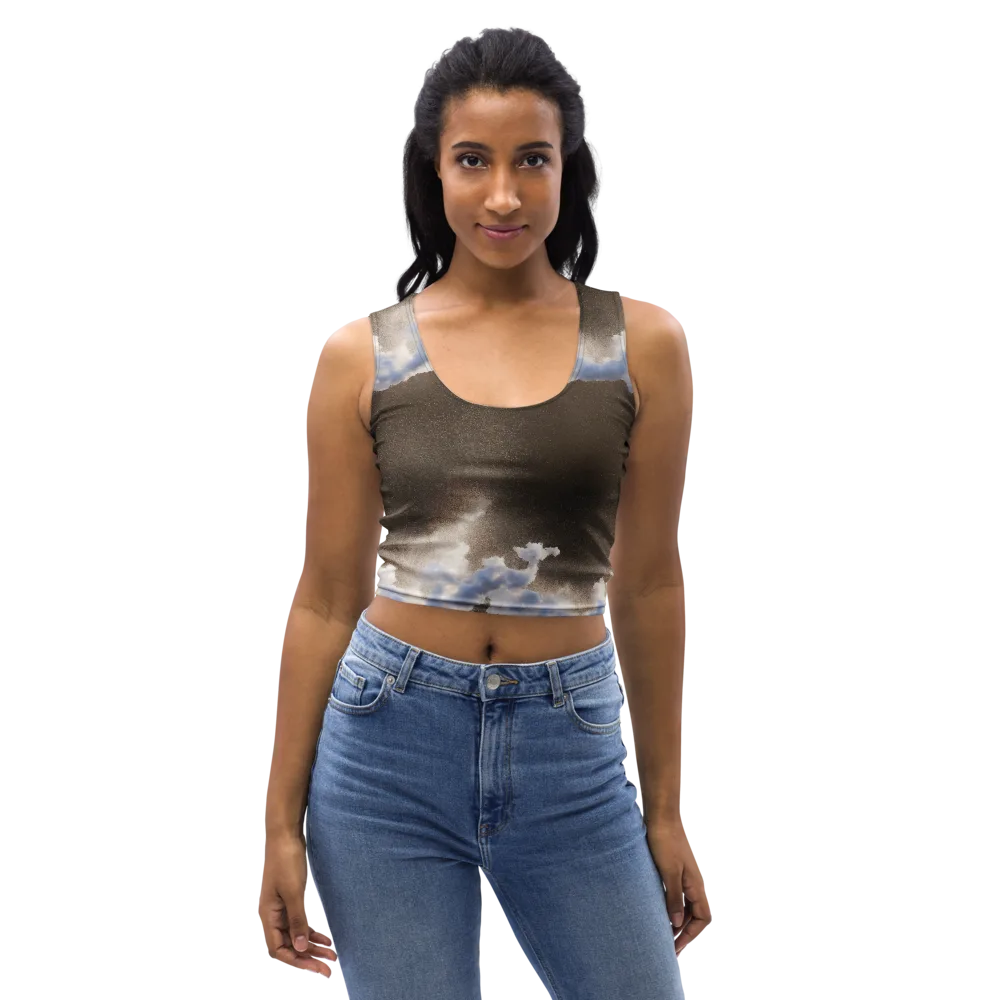 Cloudbreak Terrain on Crop Top — Front
