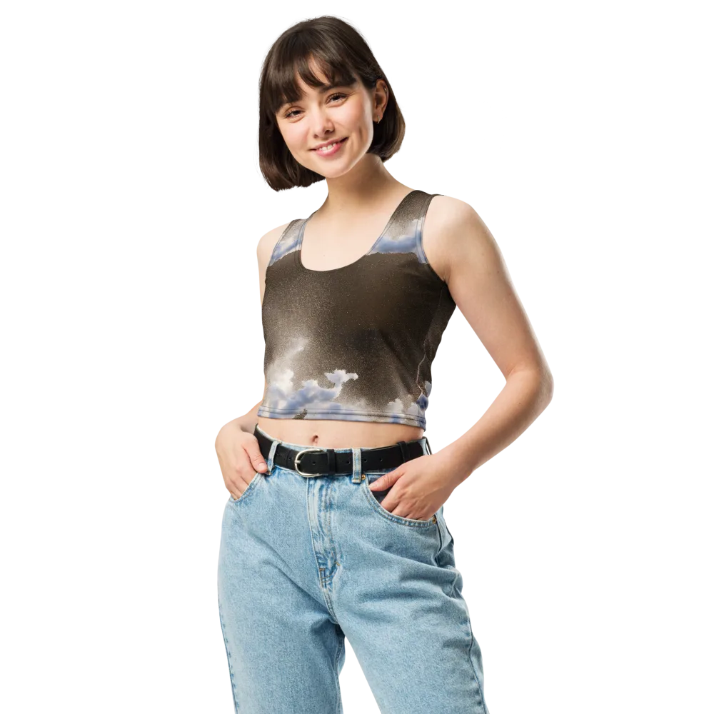 Cloudbreak Terrain on Crop Top — Front