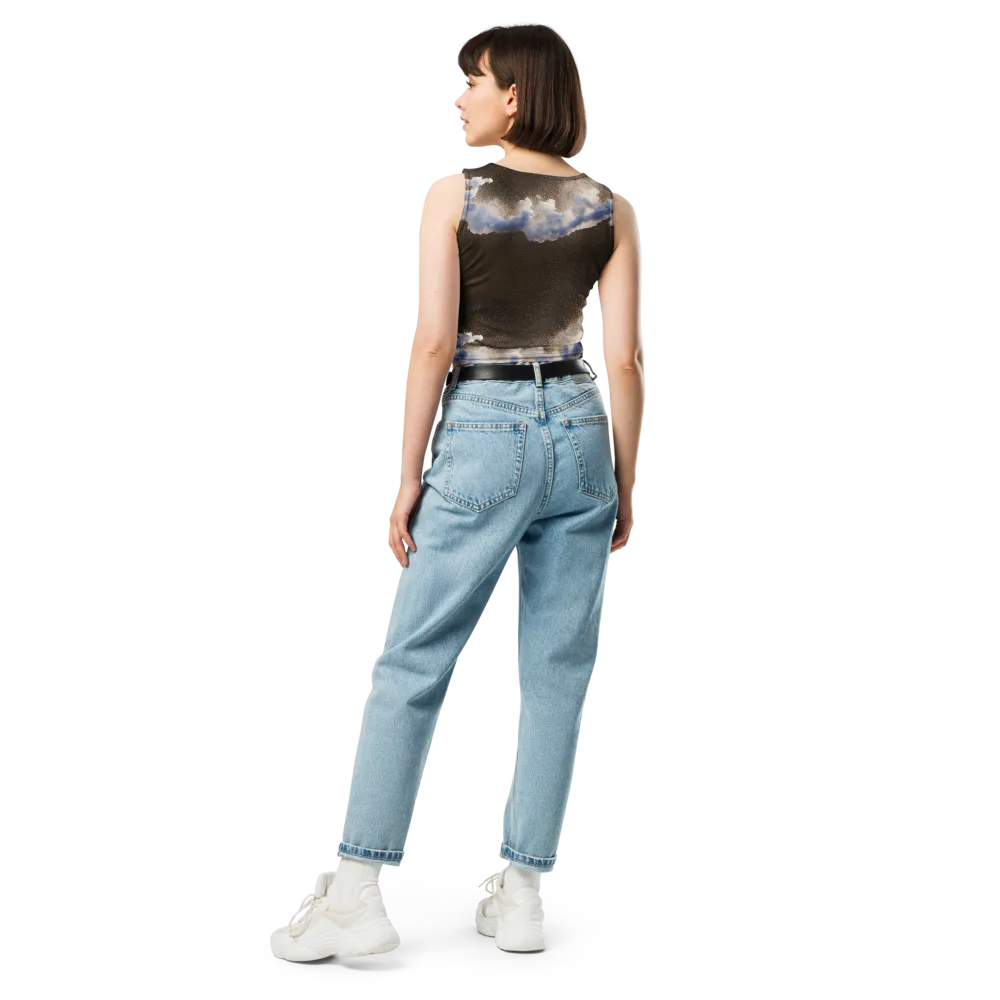 Cloudbreak Terrain on Crop Top — Back