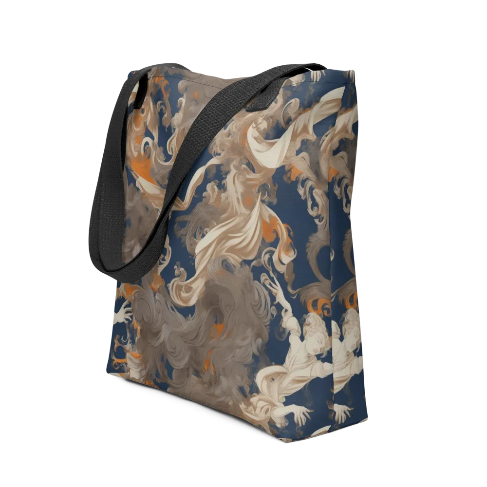 Midnight Rococo on Tote Bag — Front