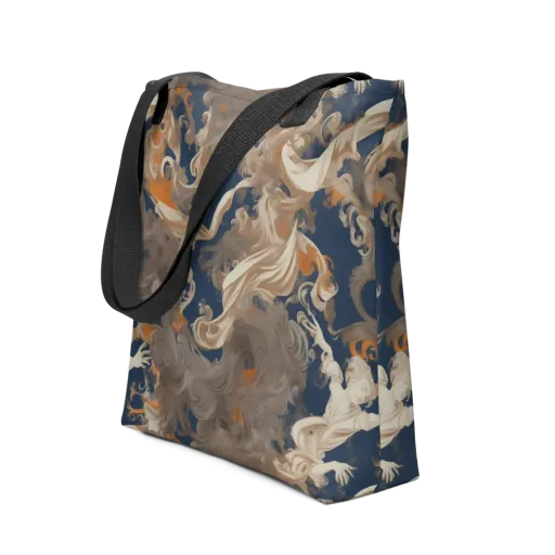 Midnight Rococo on a Tote Bag