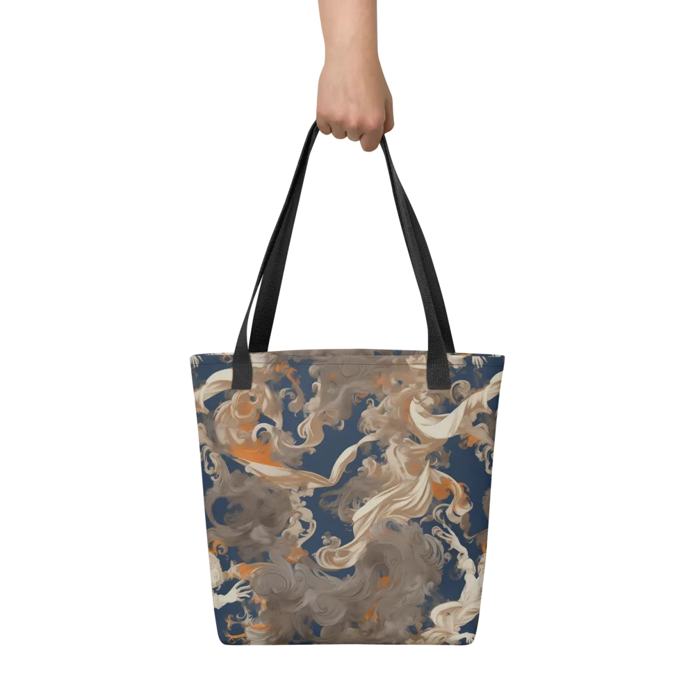 Midnight Rococo on Tote Bag — Front