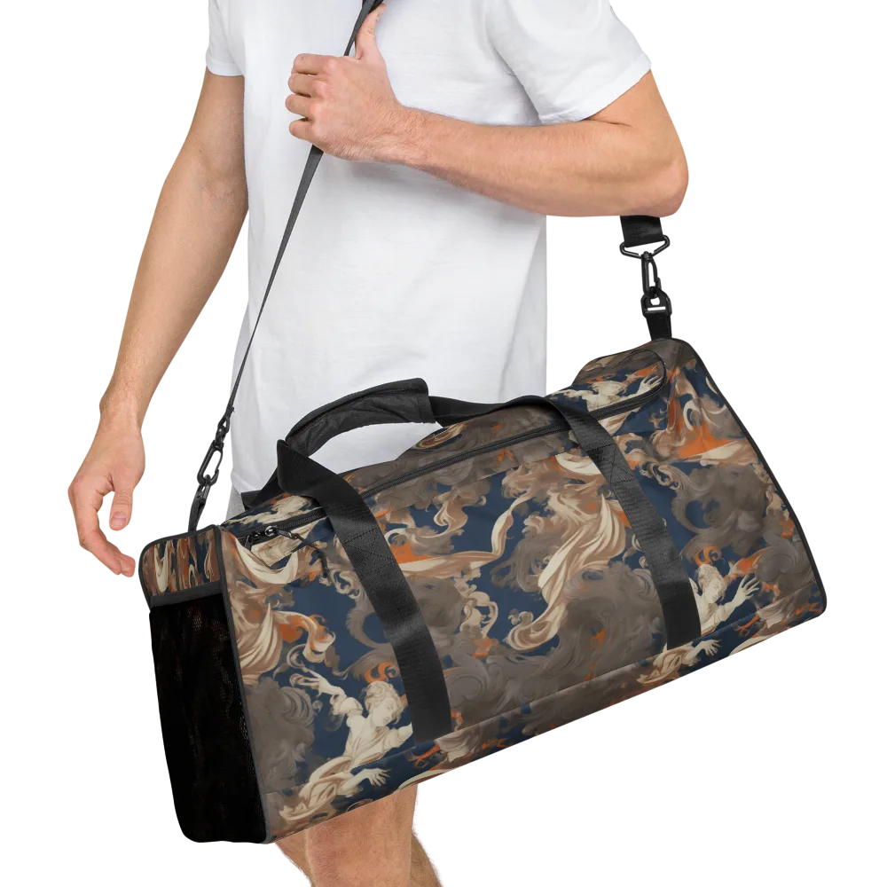 Midnight Rococo on Duffle Bag — Right Front
