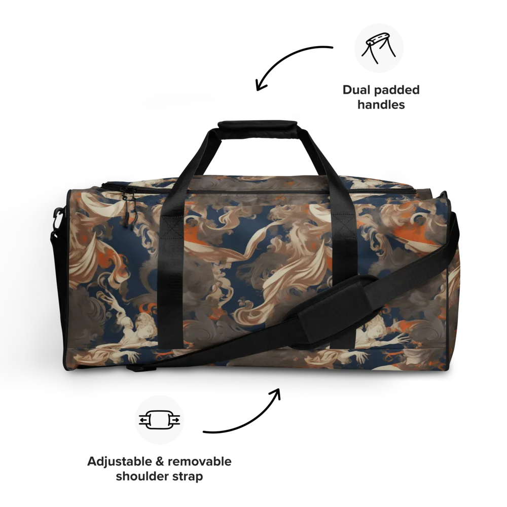 Midnight Rococo on Duffle Bag — Front