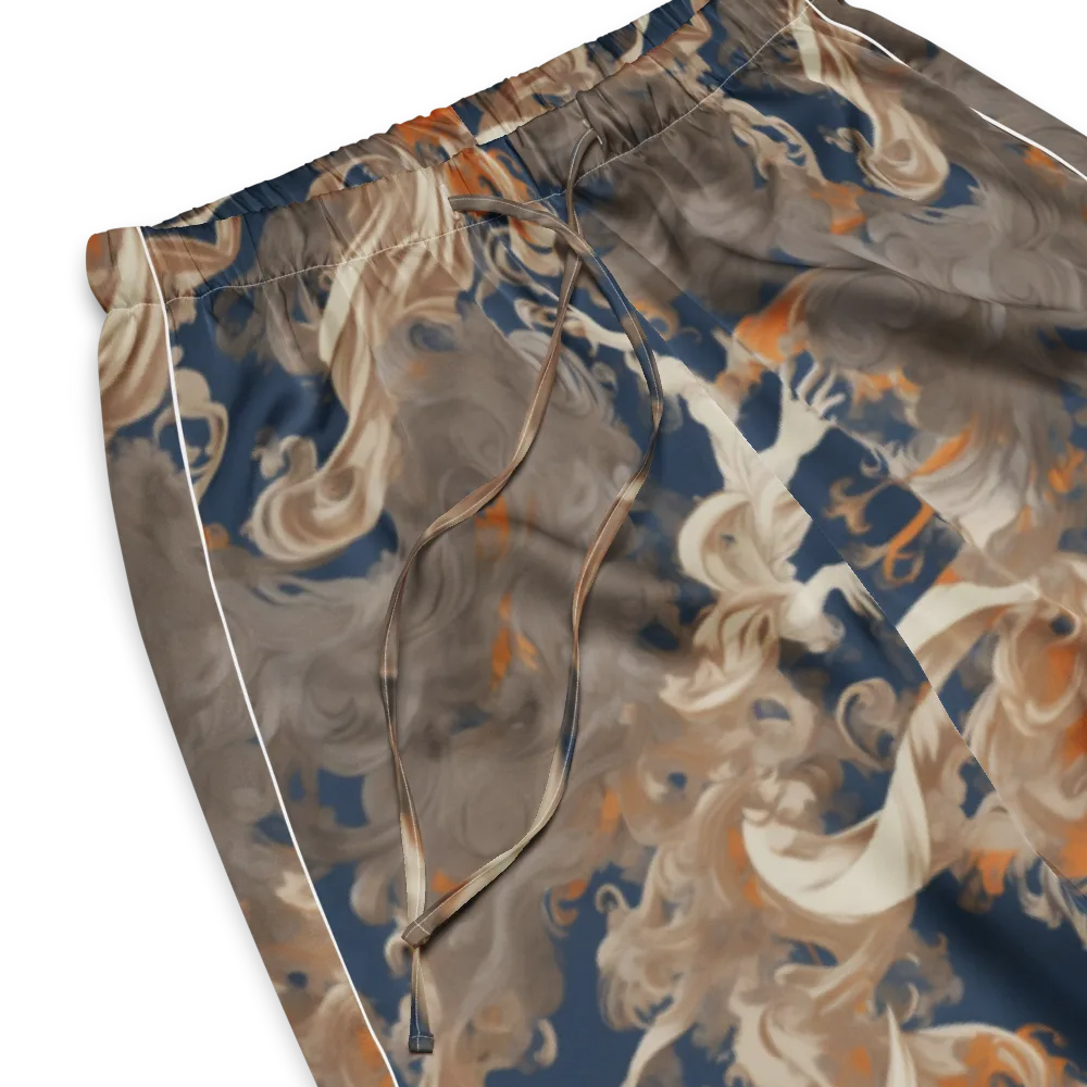 Midnight Rococo on Women's Pajama Pants — Product details