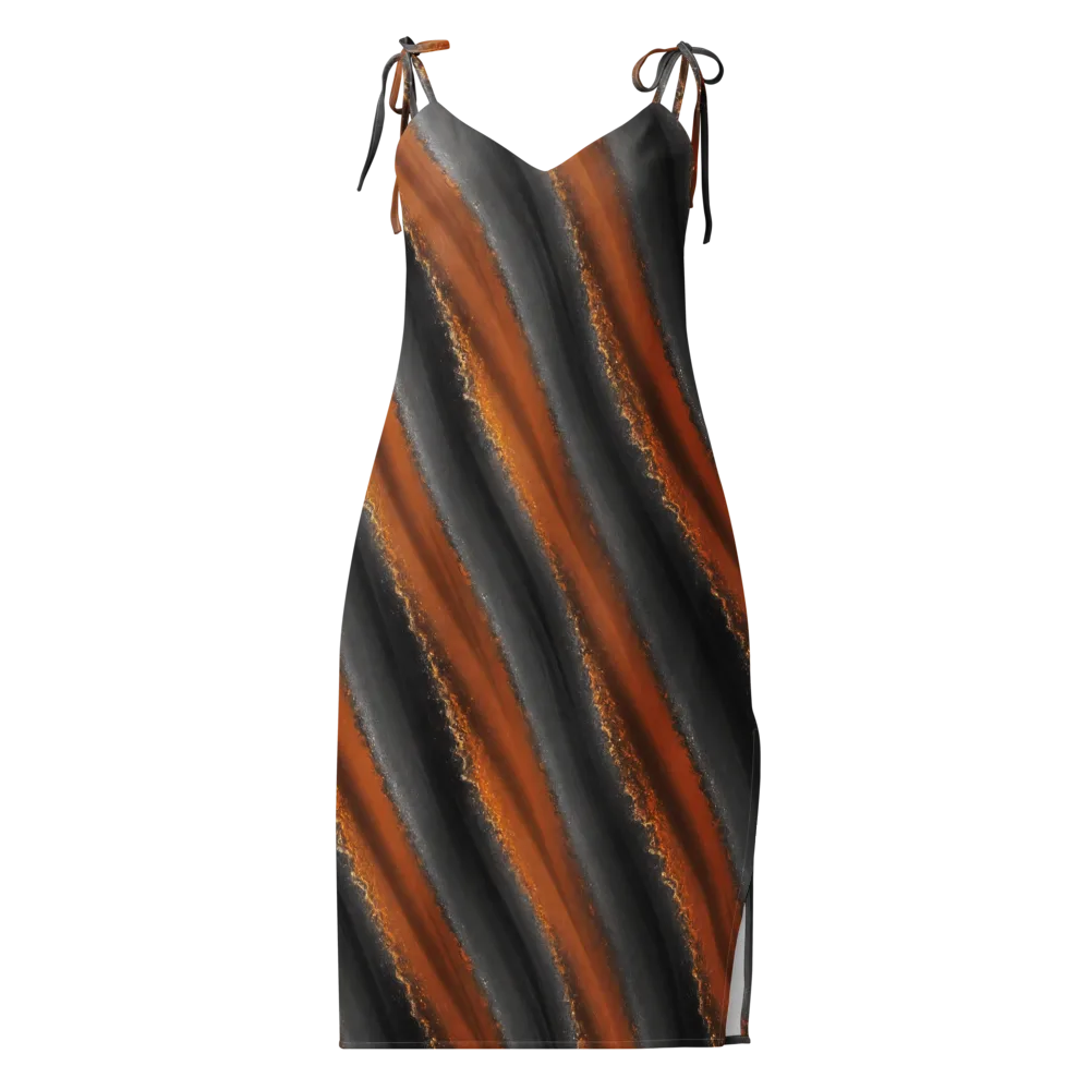 Ember Vein on Slip Dress — Front