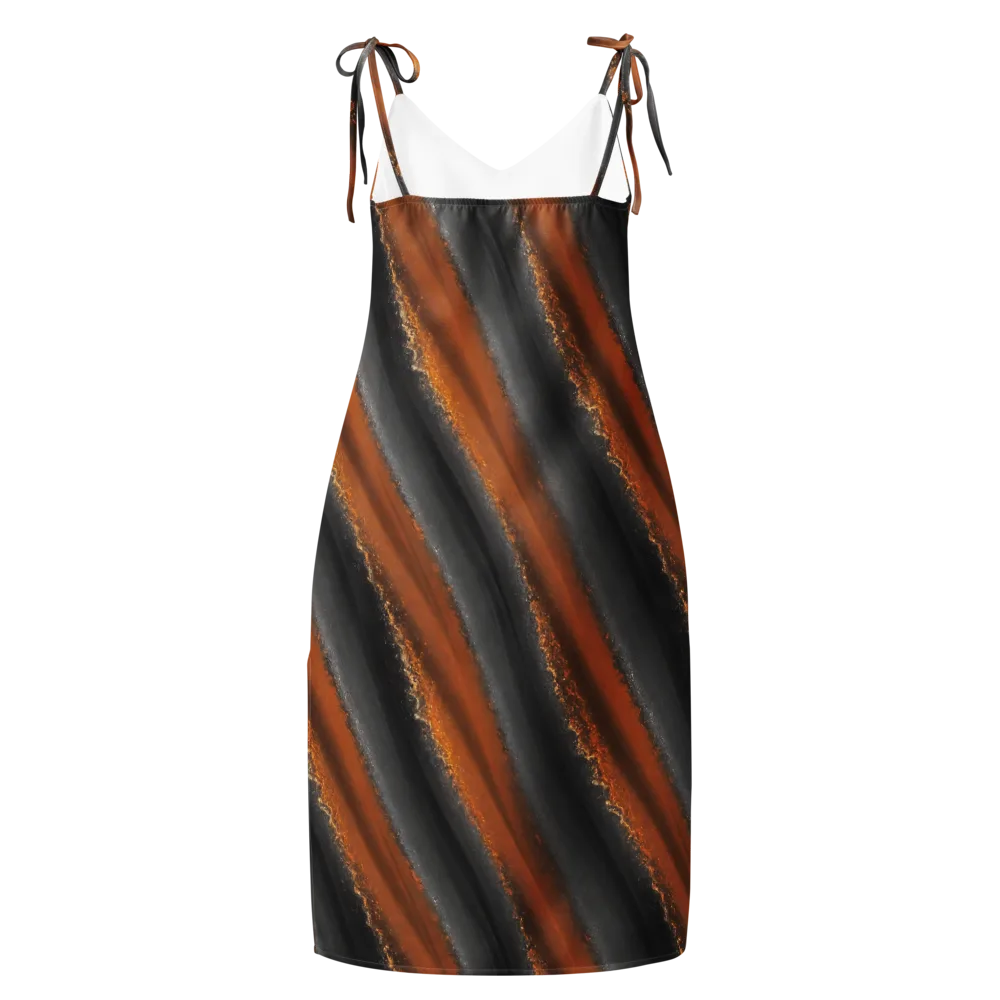 Ember Vein on Slip Dress — Back