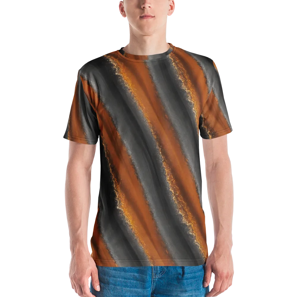 Ember Vein on Men's Crew Neck T-Shirt — Front