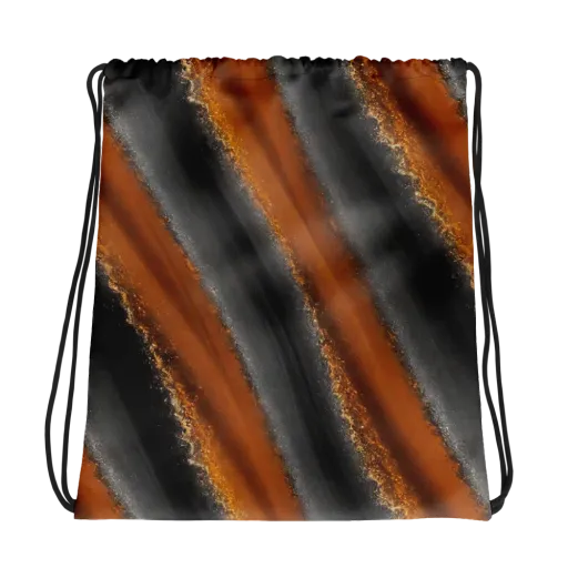 Ember Vein on a Drawstring Bag