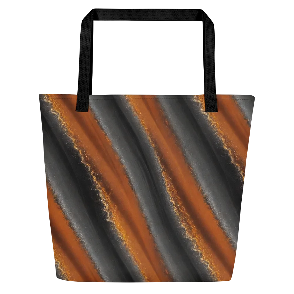 Ember Vein on Large Tote Bag W/ Pocket — Front