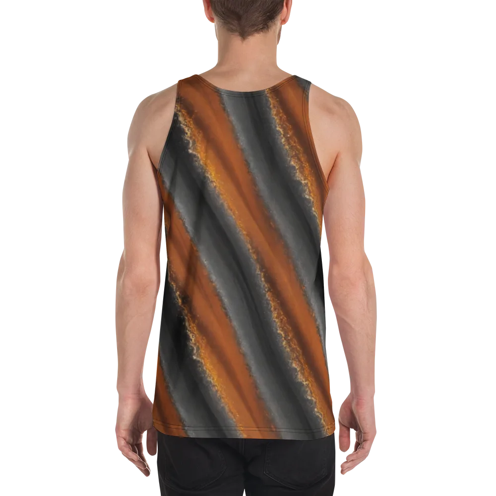 Ember Vein on Men's Tank Top — Back