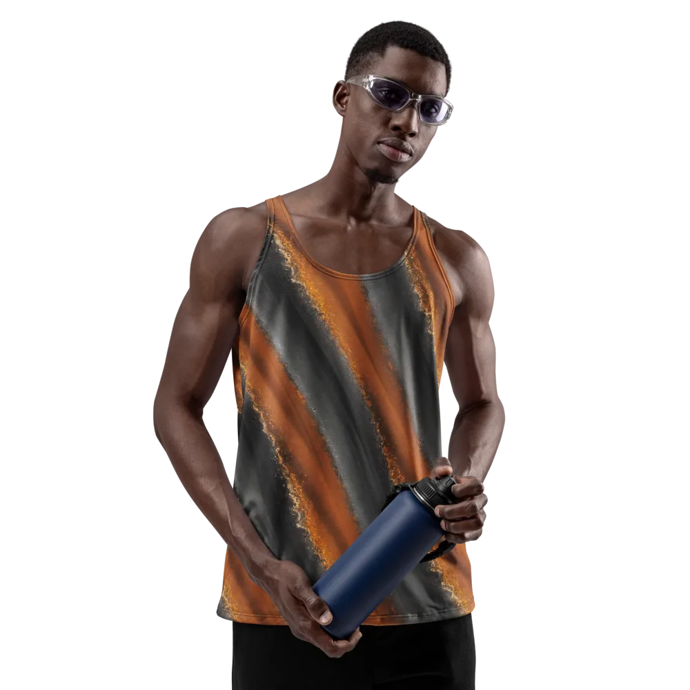 Ember Vein on Men's Tank Top — Front