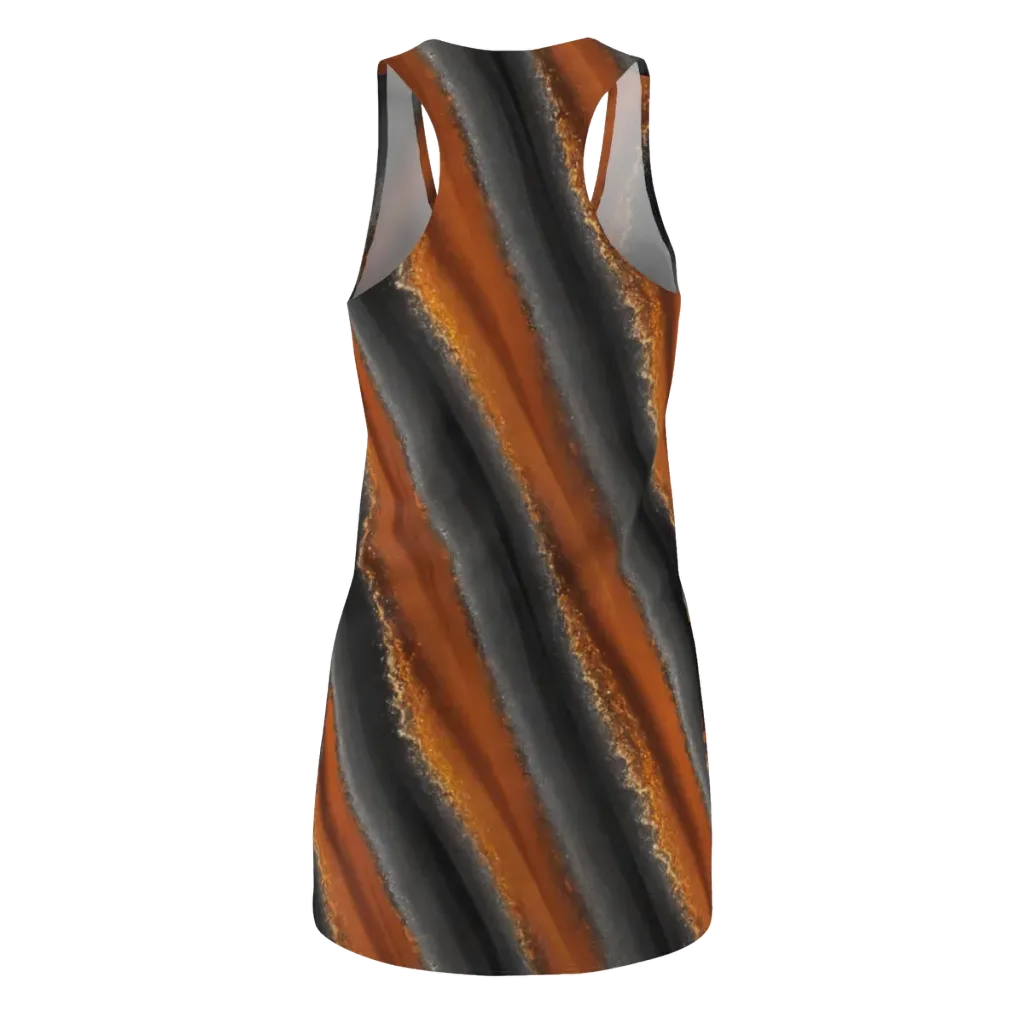 Ember Vein on Racerback Dress — Back