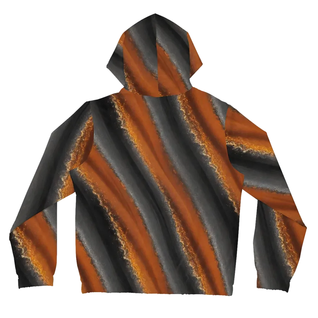 Ember Vein on Women's Full-Zip Hoodie — Back