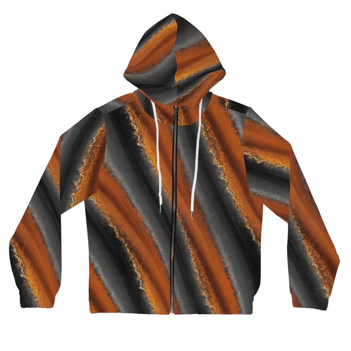Ember Vein on Women's Full-Zip Hoodie — Front