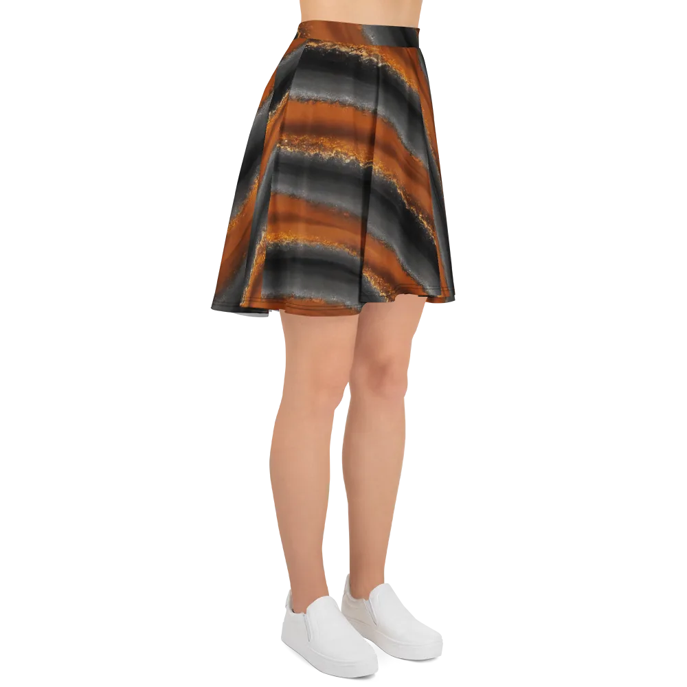 Ember Vein on Skater Skirt — Right