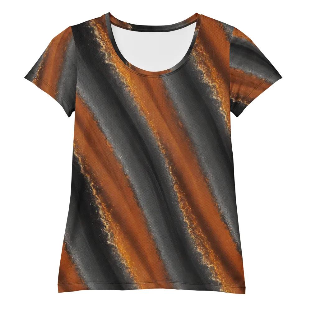 Ember Vein on Women's Athletic T-Shirt — Front