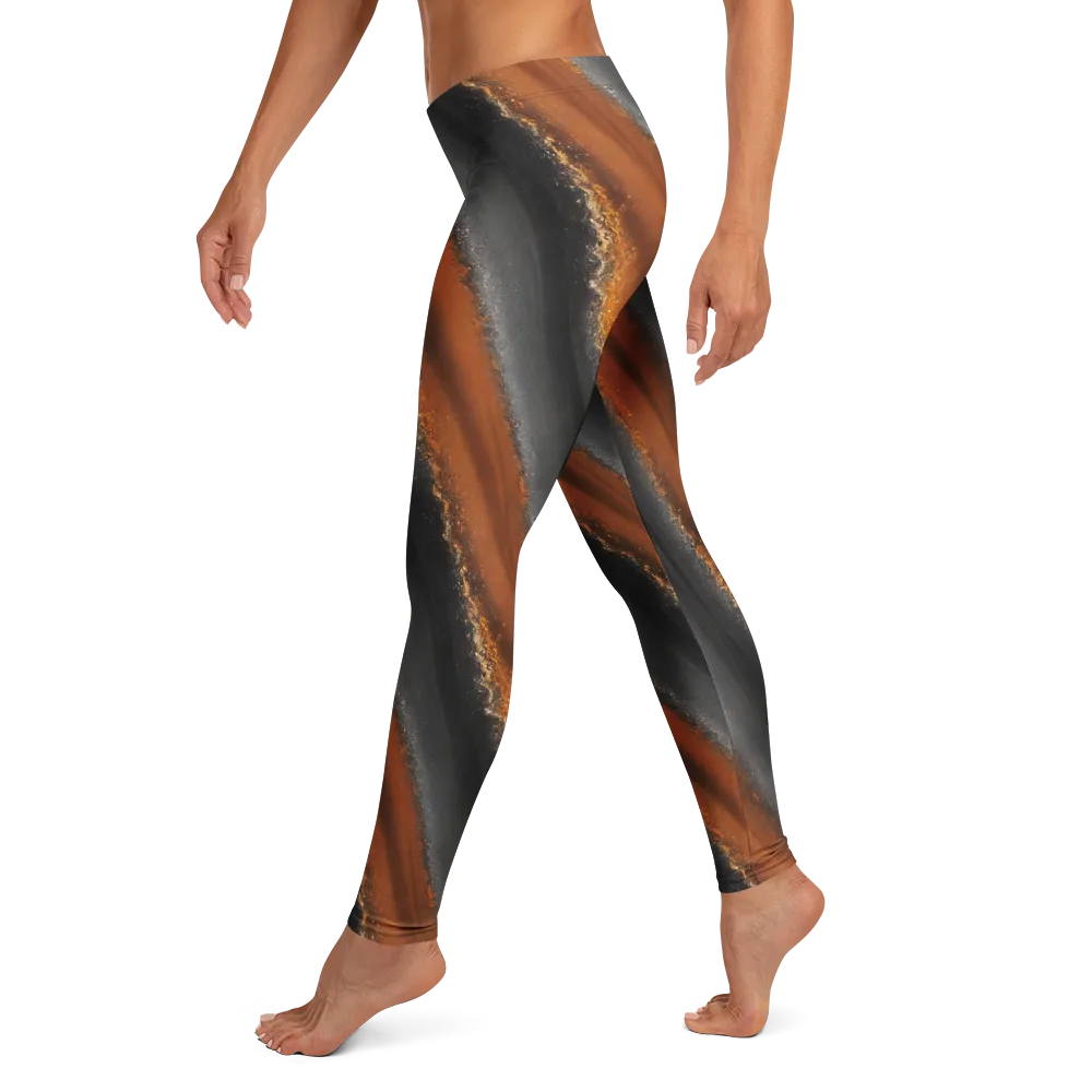 Ember Vein on Leggings — Left
