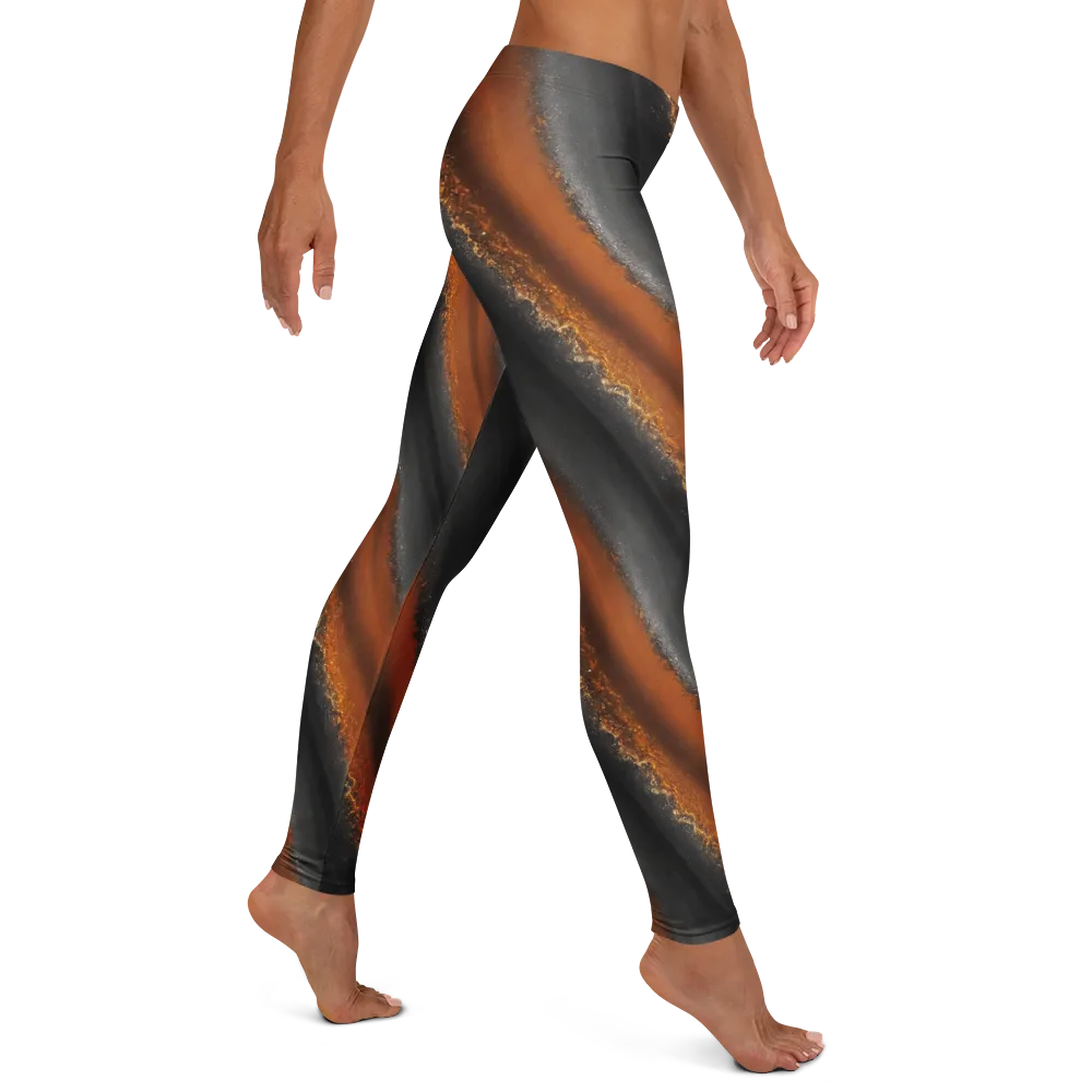 Ember Vein on Leggings — Right