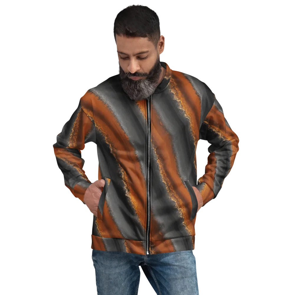 Ember Vein on Bomber Jacket — Front