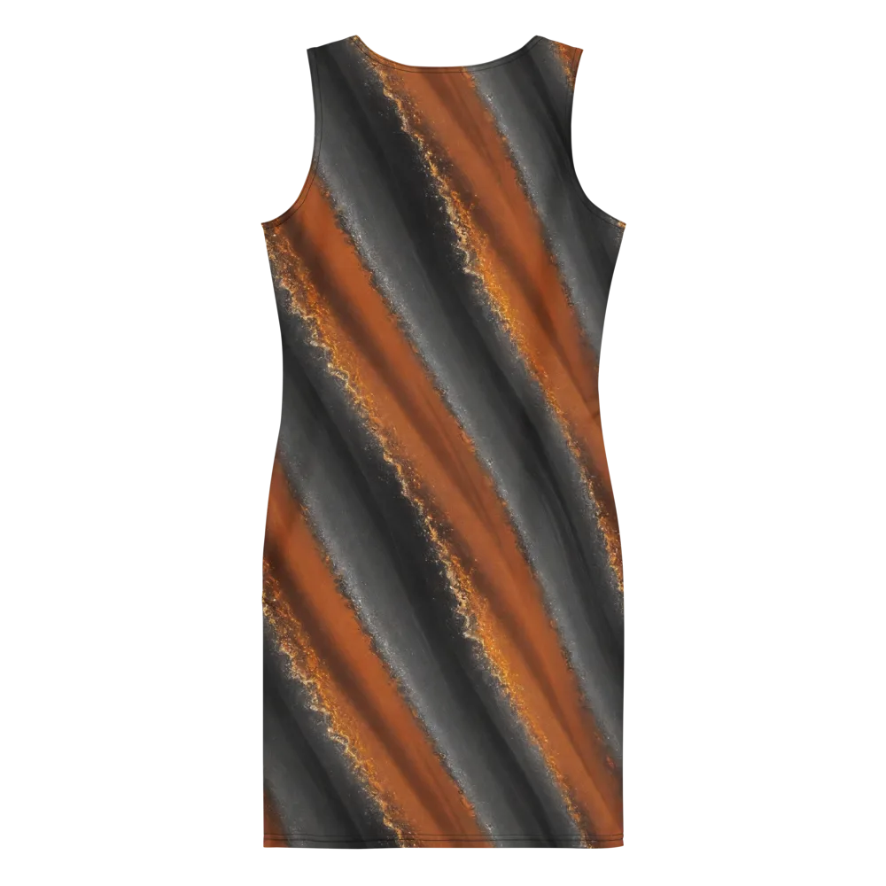Ember Vein on Bodycon Dress — Back