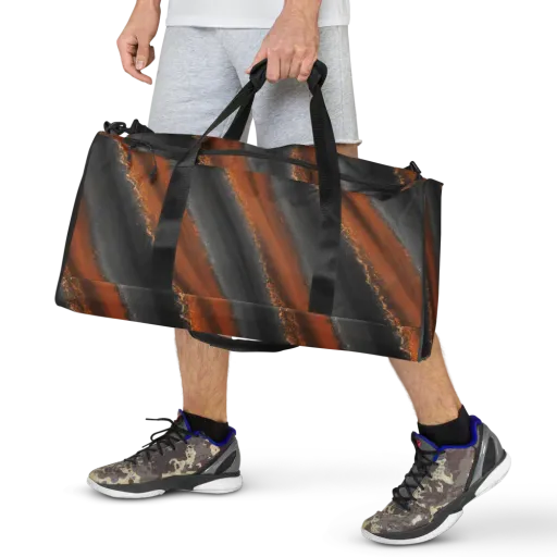 Ember Vein on a Duffle Bag