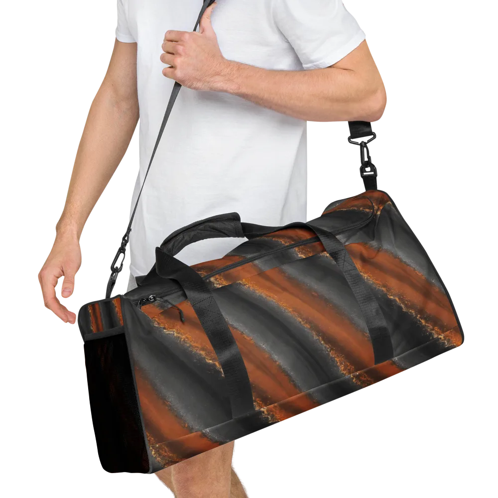 Ember Vein on Duffle Bag — Right Front