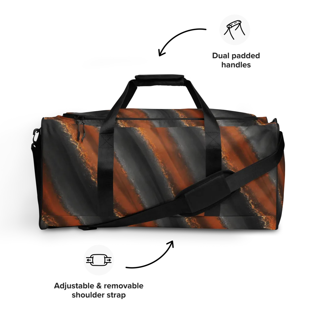 Ember Vein on Duffle Bag — Front