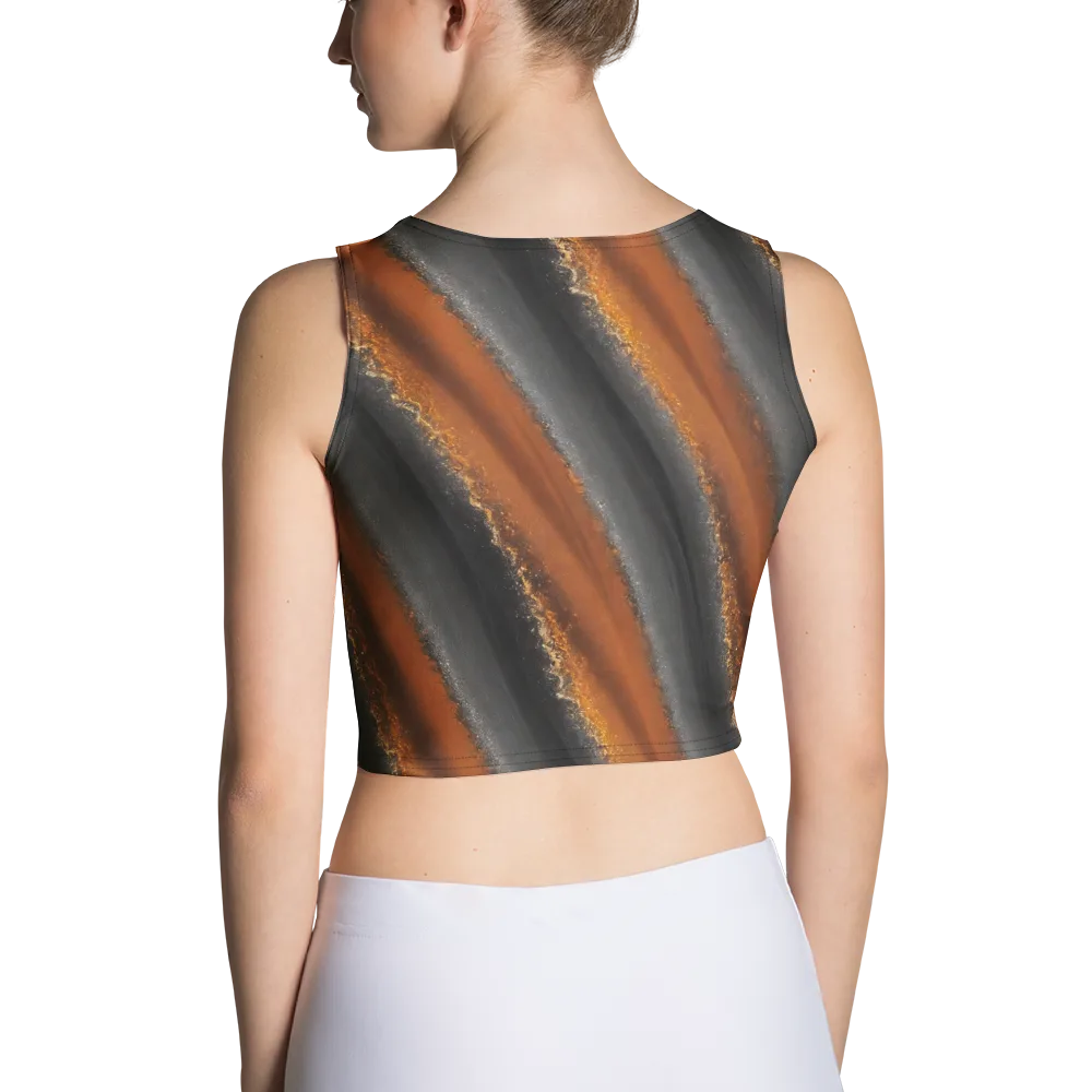 Ember Vein on Crop Top — Back