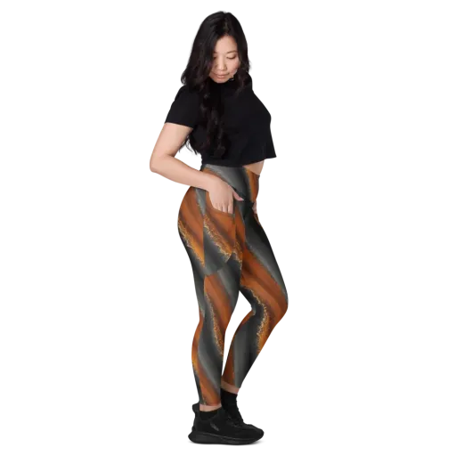 Ember Vein on a Leggings with Pockets
