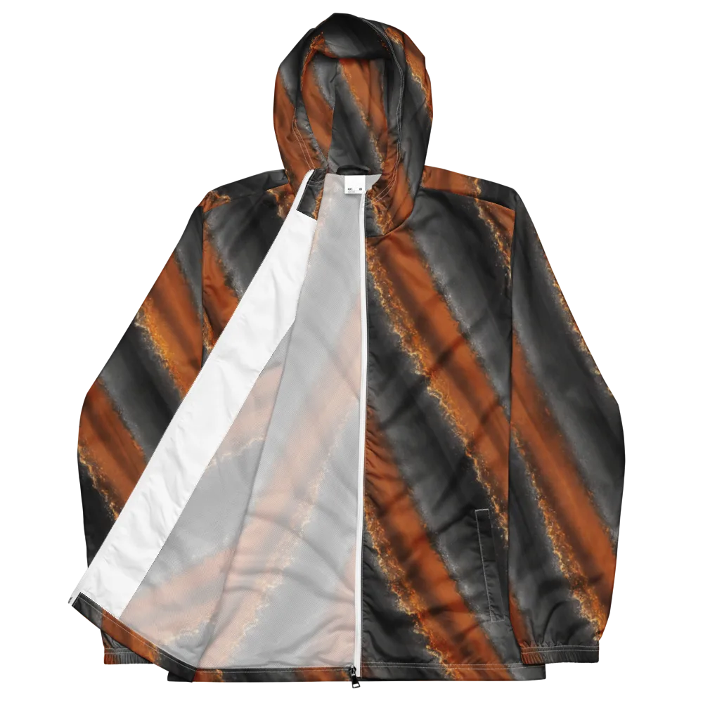 Ember Vein on Men's Windbreaker — Front