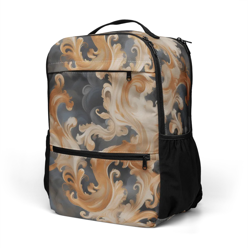 Baroque Smoke on Utility Backpack — Left Front