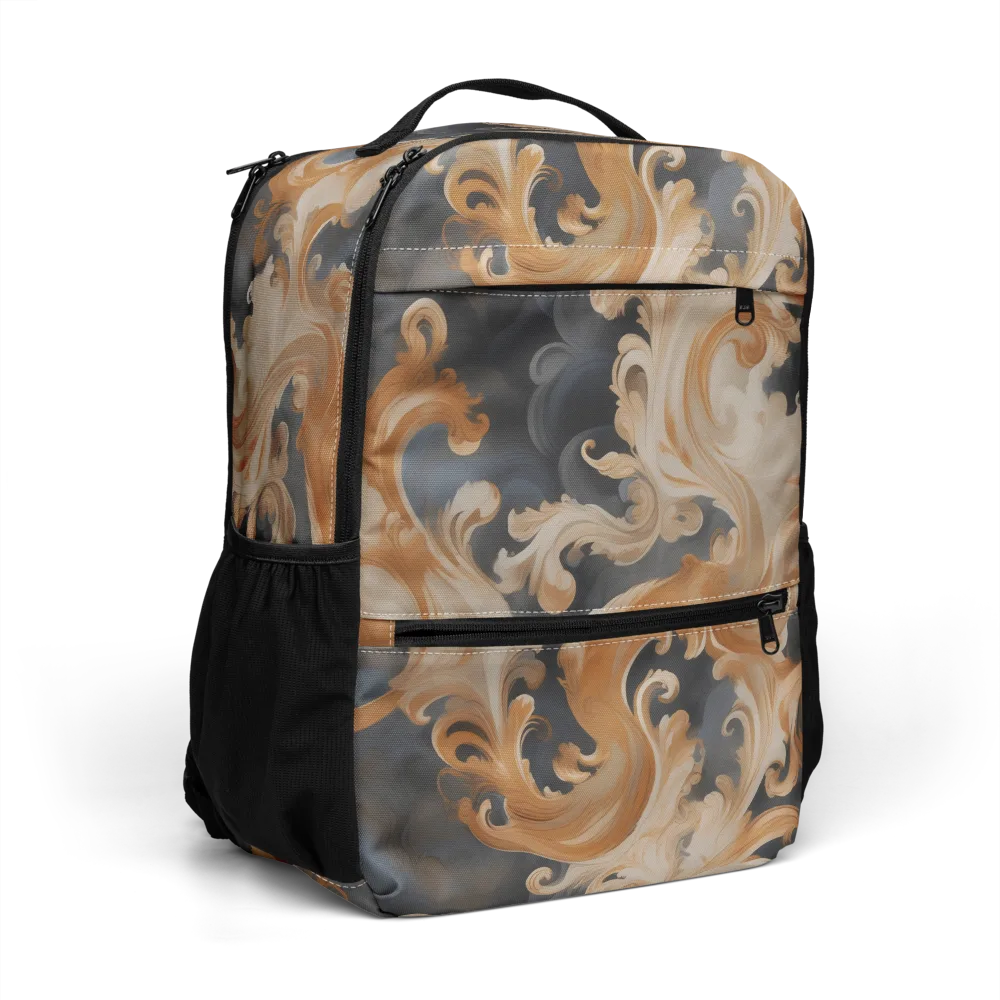 Baroque Smoke on Utility Backpack — Right Front