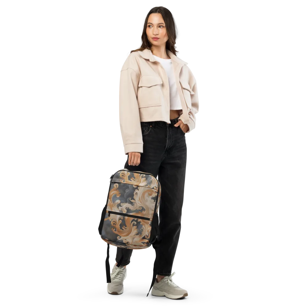 Baroque Smoke on Utility Backpack — Front