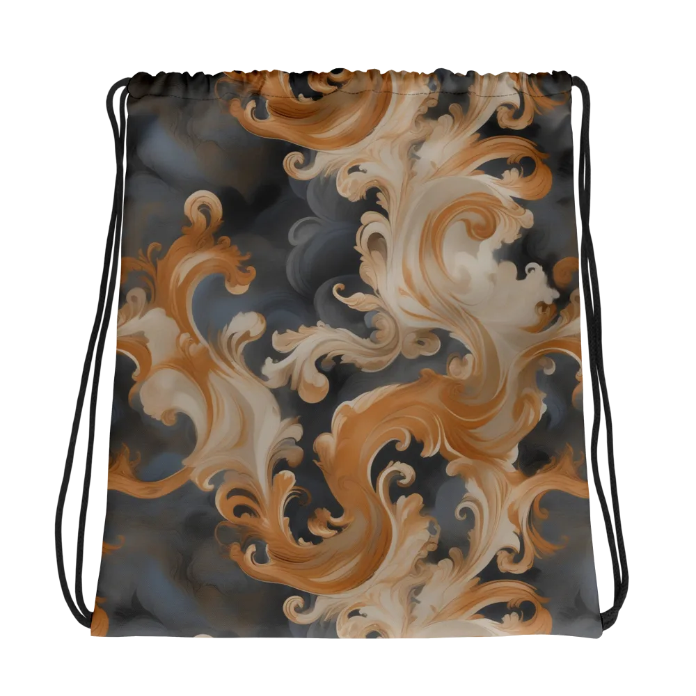 Baroque Smoke on Drawstring Bag — Photo