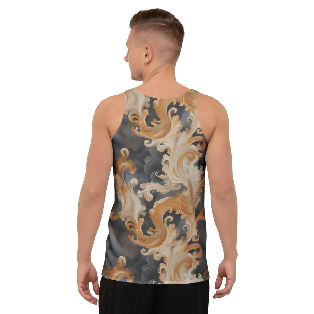 Baroque Smoke on Men's Tank Top — Back