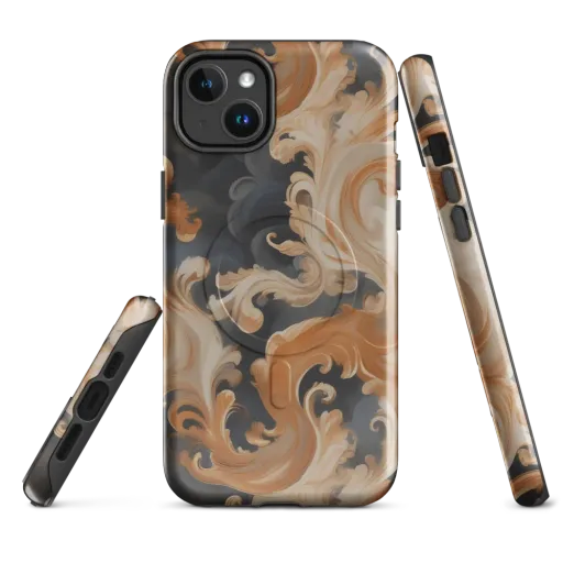 Baroque Smoke on a MagSafe Tough Case for iPhone®