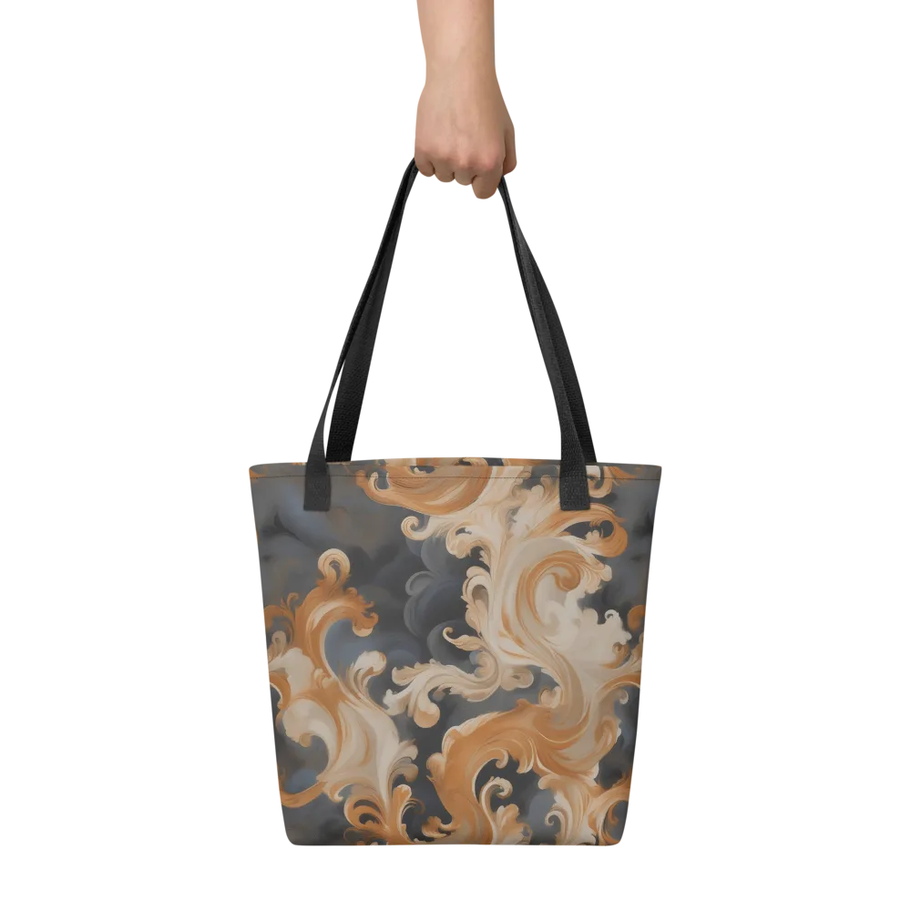 Baroque Smoke on Tote Bag — Front