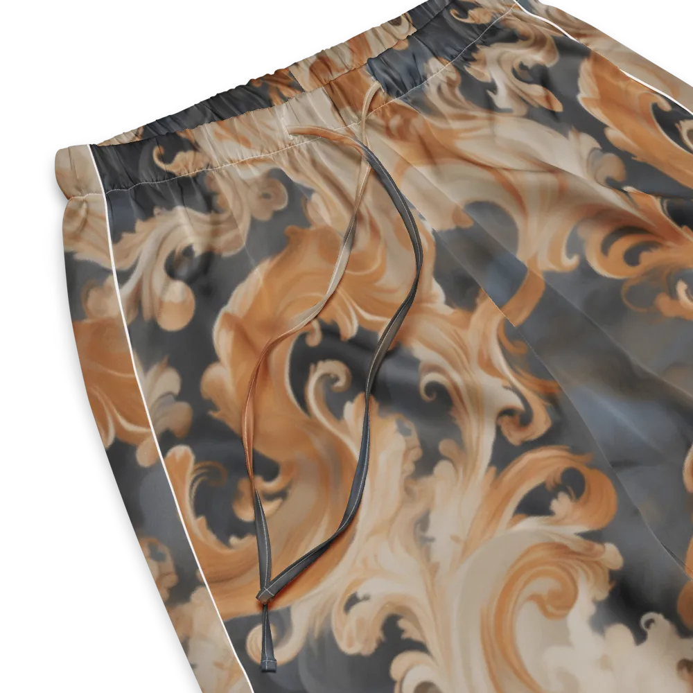 Baroque Smoke on Women's Pajama Pants — Product details