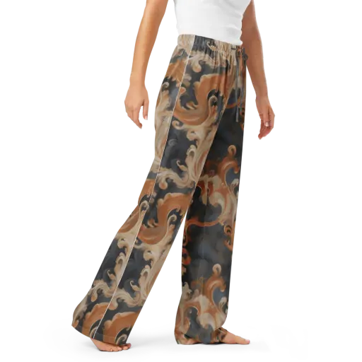 Baroque Smoke on a Women's Pajama Pants