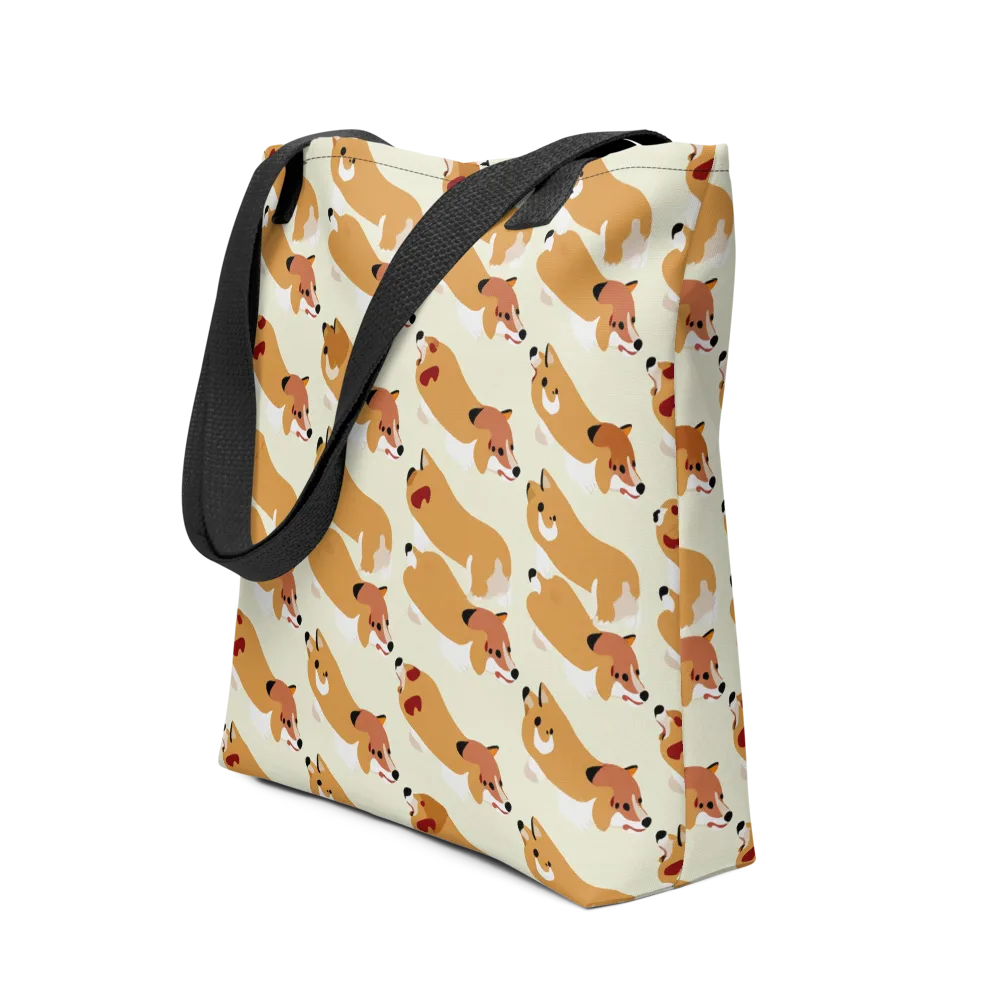 Butterscotch Pups on Tote Bag — Front