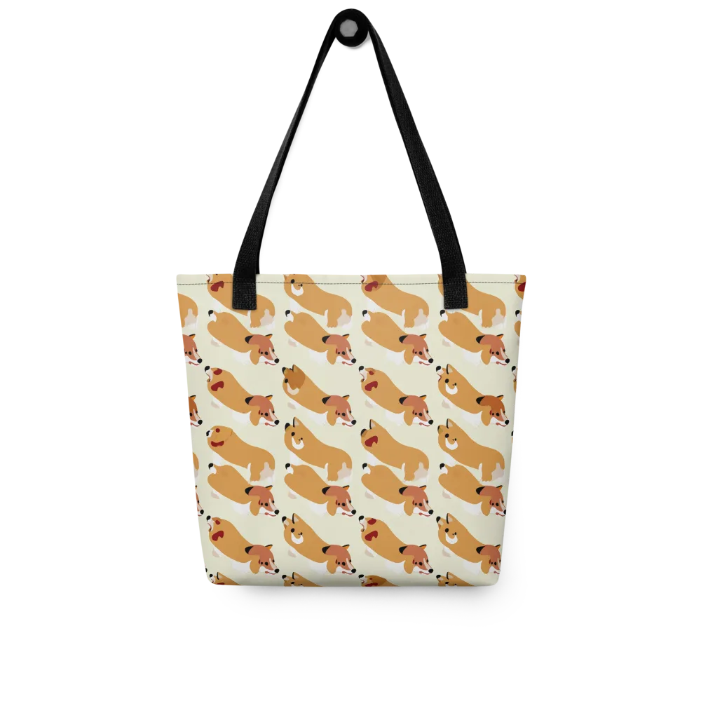 Butterscotch Pups on Tote Bag — Front