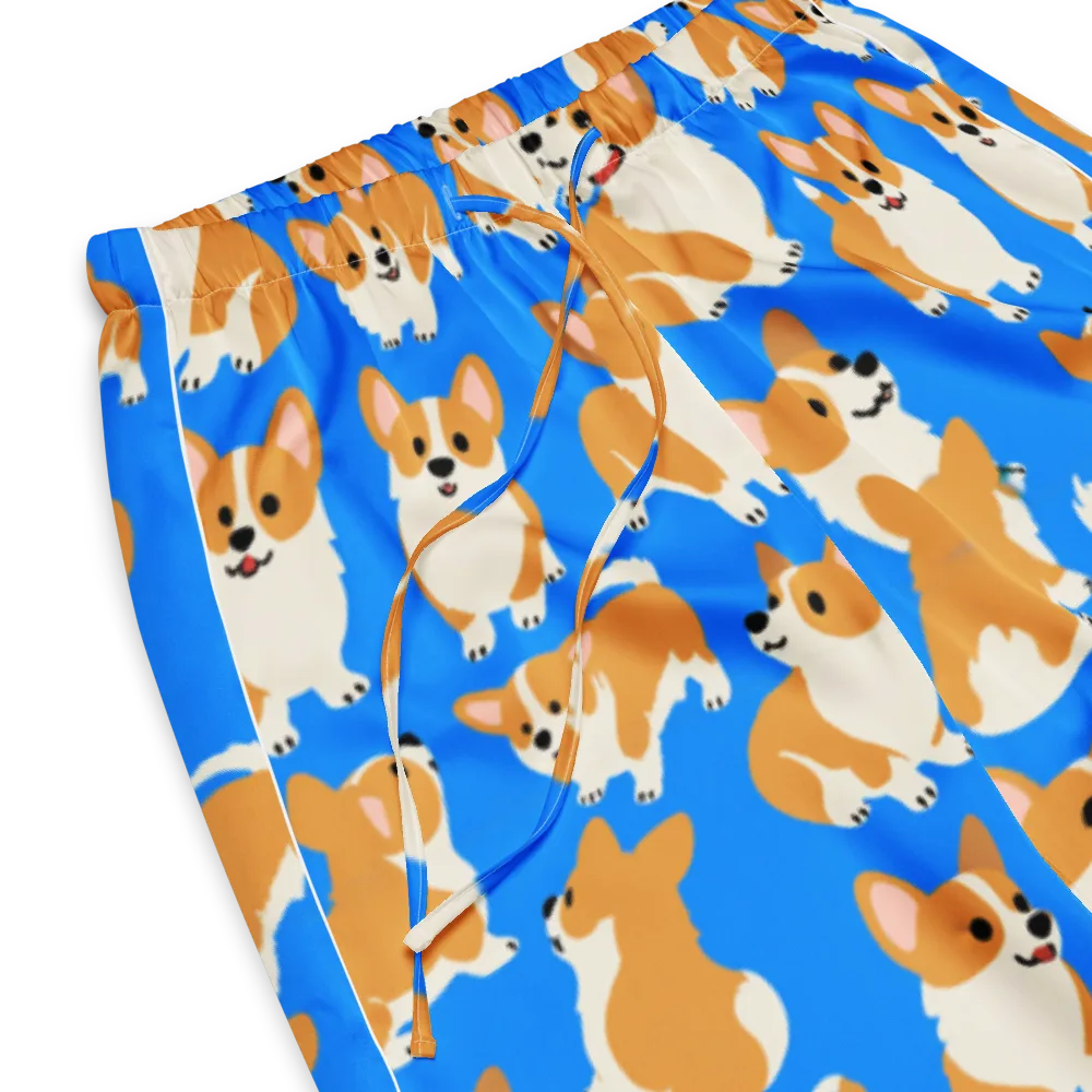 Blue Ribbon Corgis on Women's Pajama Pants — Product details