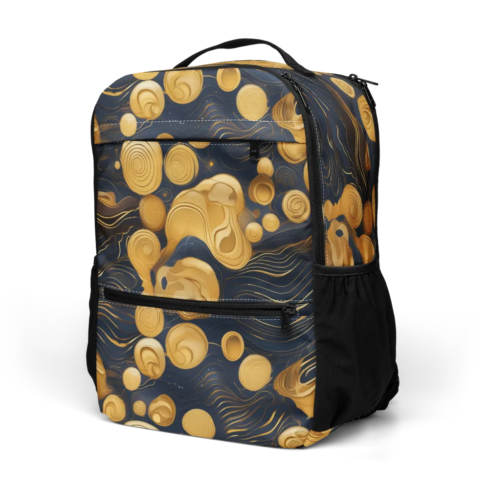 Midnight Aureate on Utility Backpack — Left Front