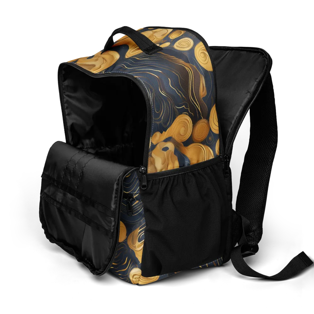 Midnight Aureate on Utility Backpack — Product details 2