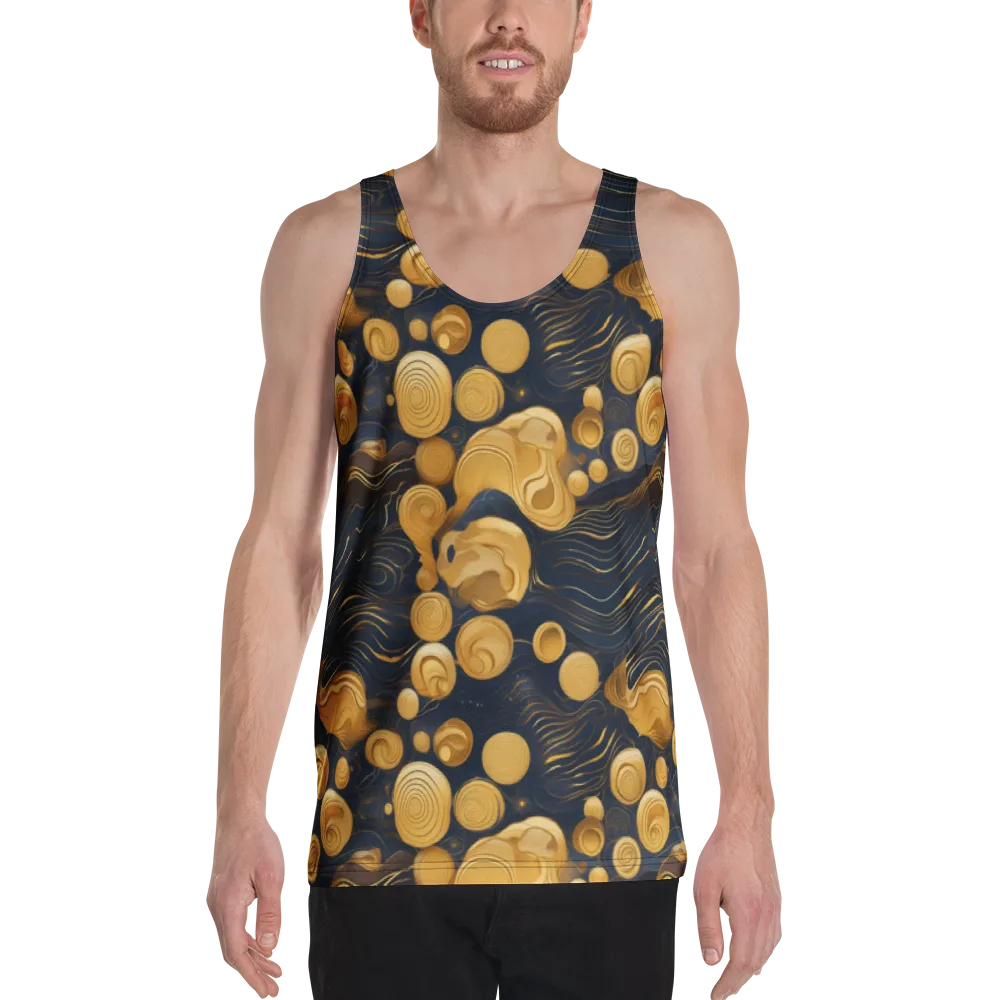 Midnight Aureate on Men's Tank Top — Front