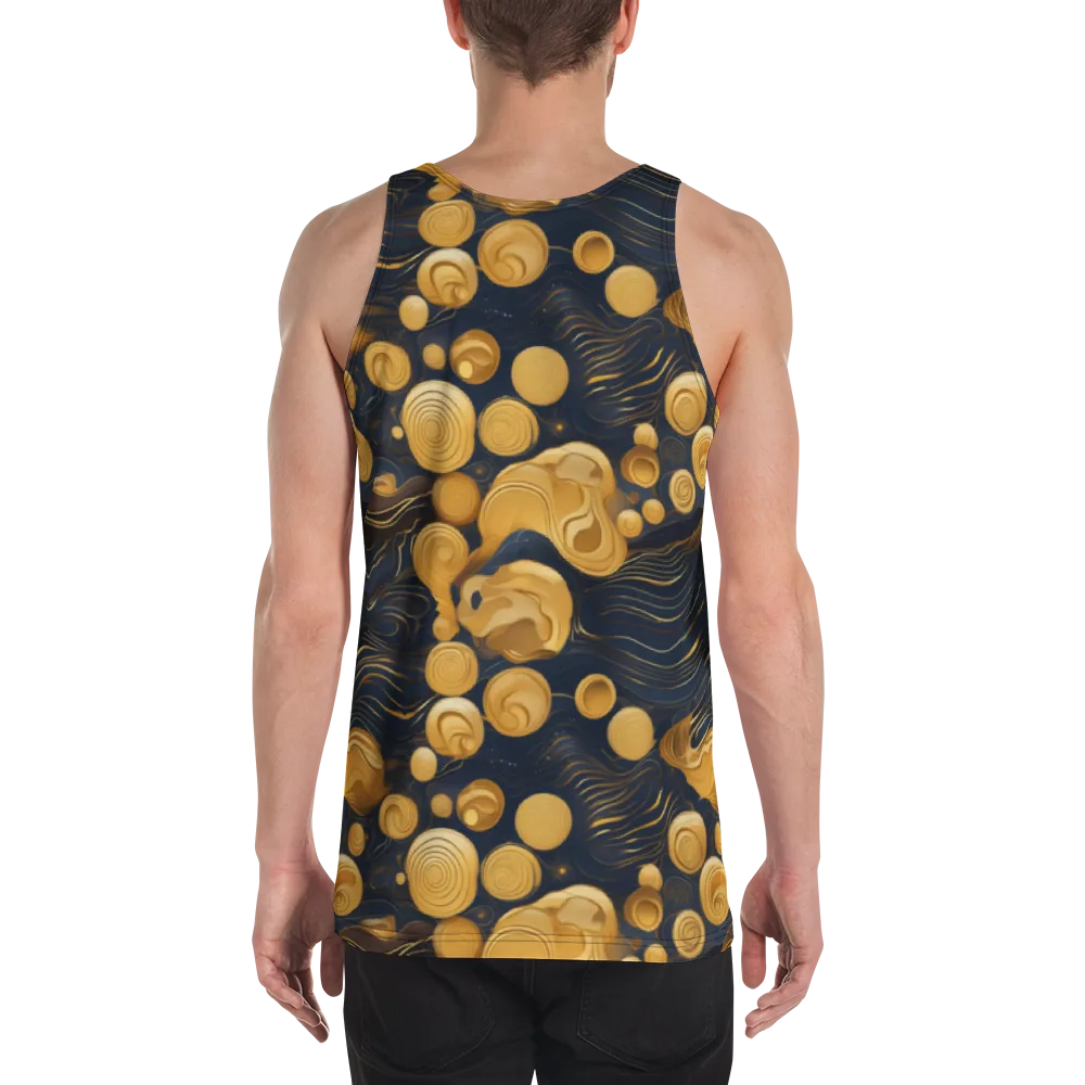 Midnight Aureate on Men's Tank Top — Back