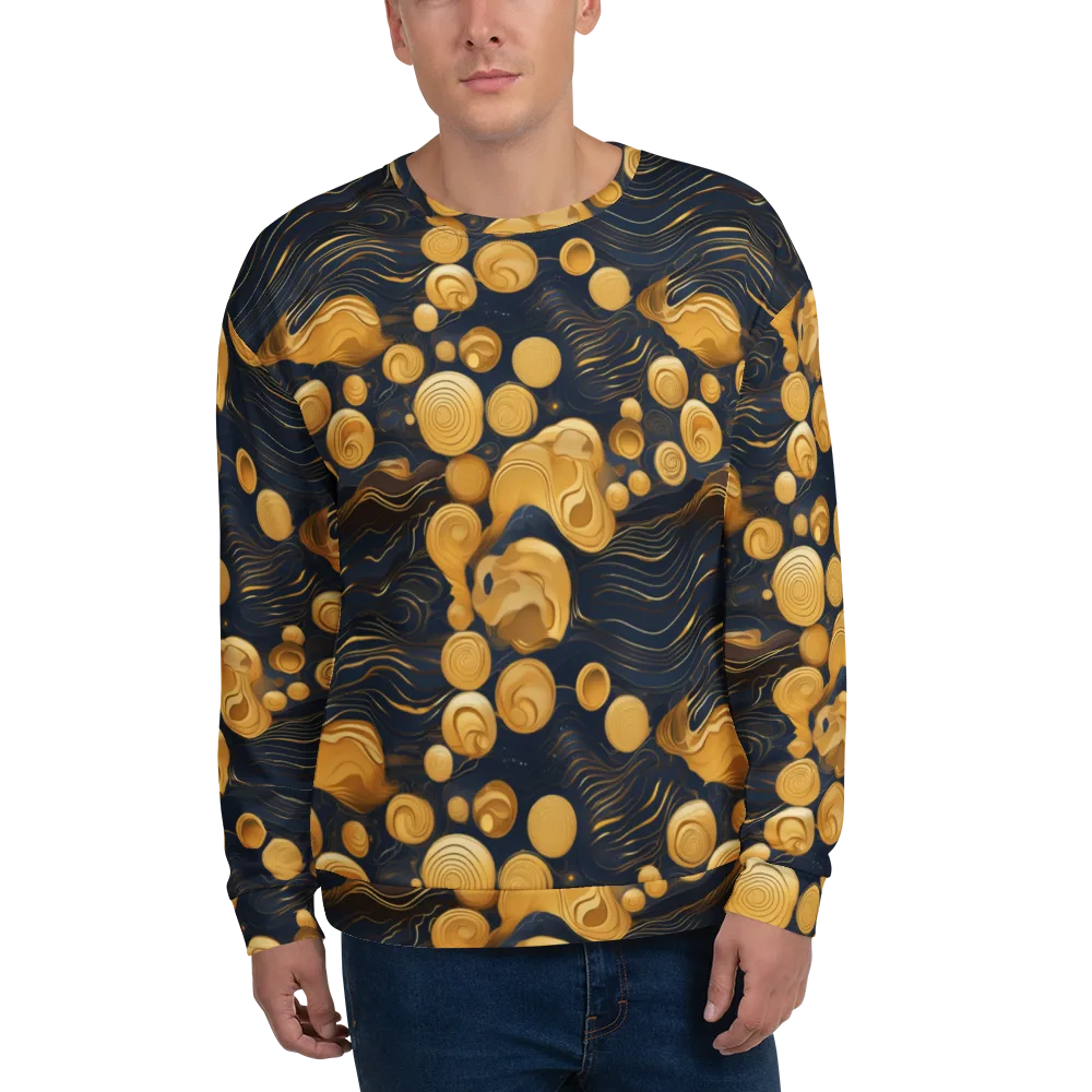 Midnight Aureate on Sweatshirt — Front