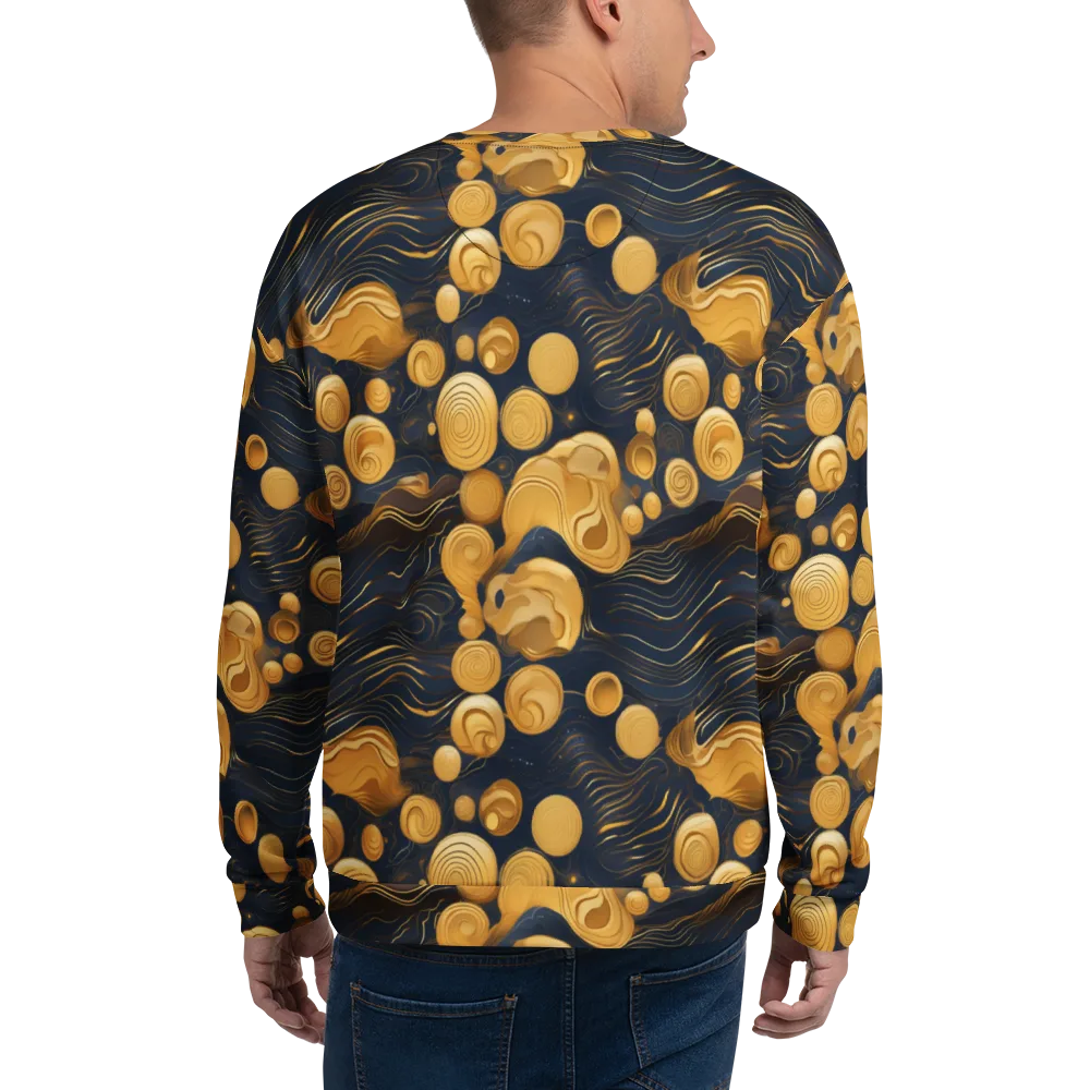 Midnight Aureate on Sweatshirt — Back